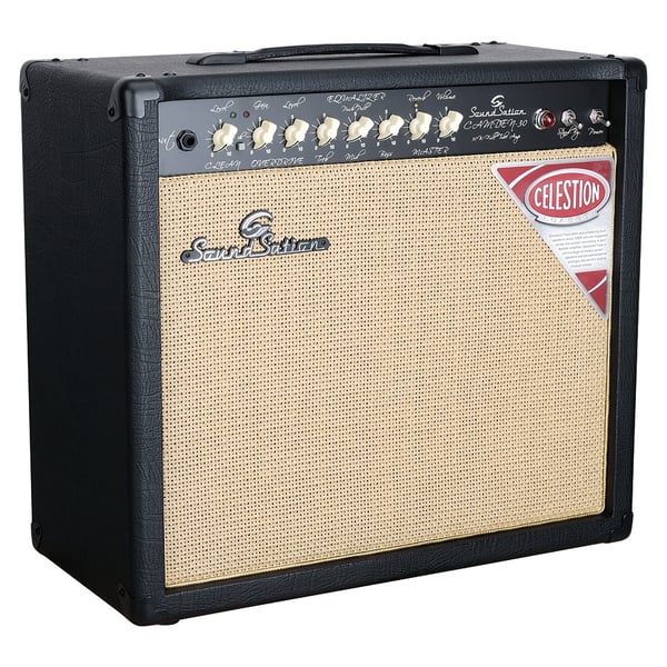 SOUNDSATION Combo valvolare 30 Watt per chitarra con riverbero a molla. Modello CAMDEN-30