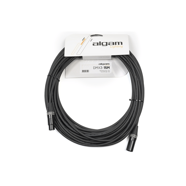 Algam Lighting DMX3-15M Cavo DMX 3 Poli 15 mt
