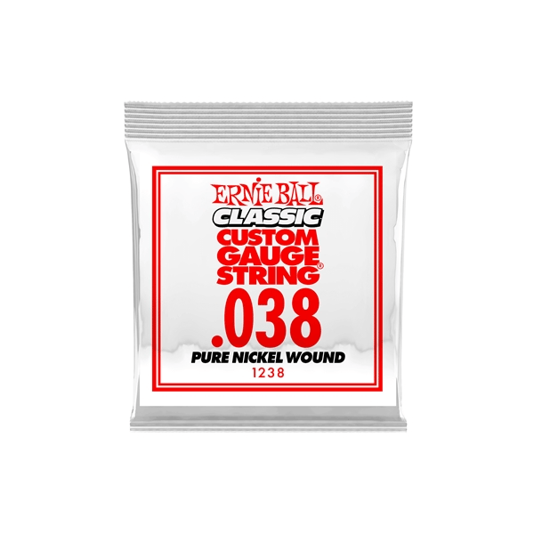 Ernie Ball 1238 Pure Nickel Wound .038