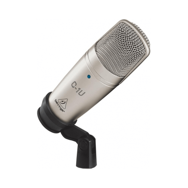 BEHRINGER C1U MICROFONO USB DA STUDIO A CONDENSATORE + SOSPENSIONE + CUSTODIA