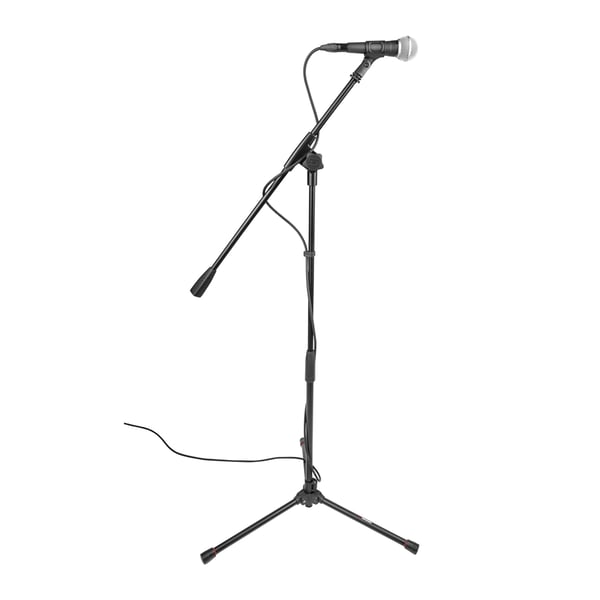 Gator Frameworks GFW-MIC-1500 Asta microfonica con boom fisso e base treppiede