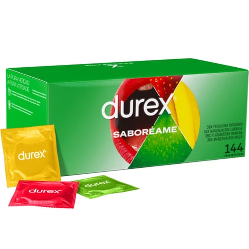 DUREX CONDOMS DUREX - FRUTTA DEL PIACERE 144 UNITÀ