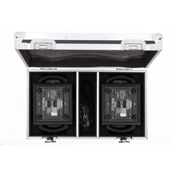 Algam Lighting MW19x15ZX-FC Flightcase per 2 Wash MW19x15ZX