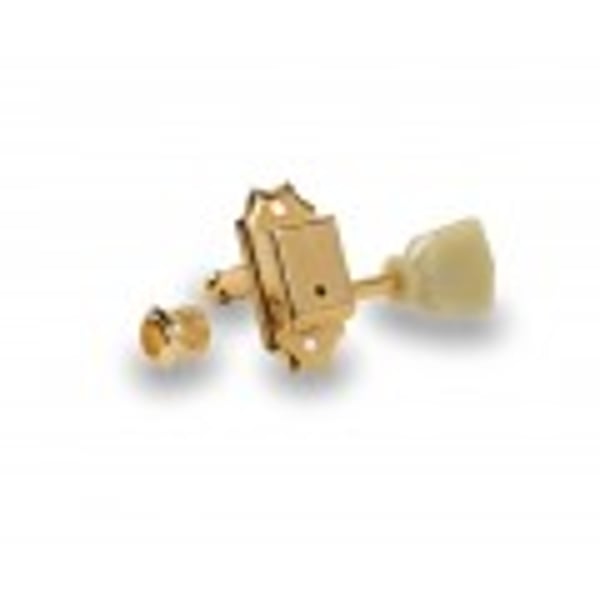 GOTOH Set di Meccaniche per Chitarra Elettrica 3L/3R (Gold)