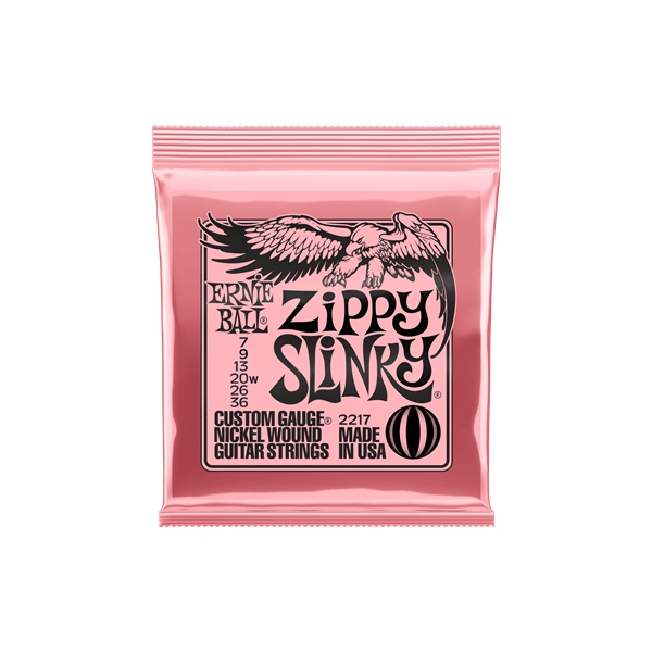 Ernie Ball 2217 Nickel Wound Zippy Slinky 7-36