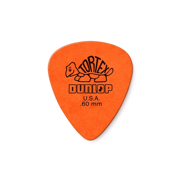 Dunlop 418P Tortex Standard Orange .60