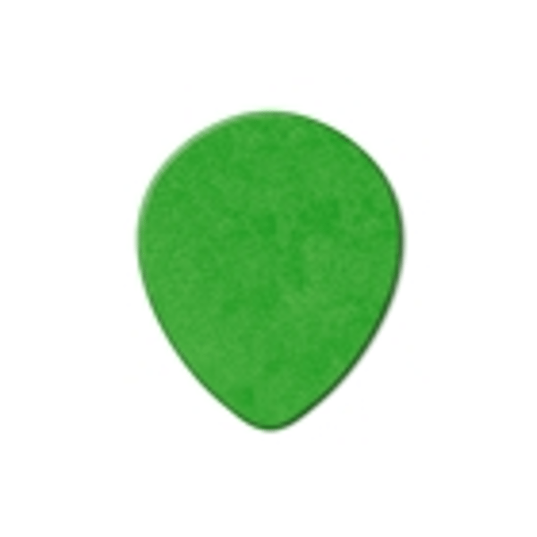Dunlop 413R Tortex Tear Drop Green .88