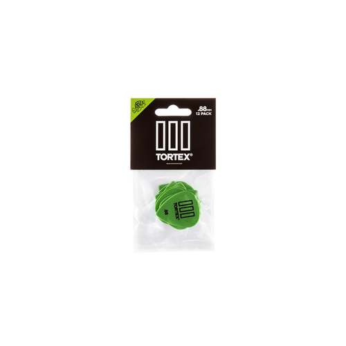 Dunlop 462P Tortex III Green .88