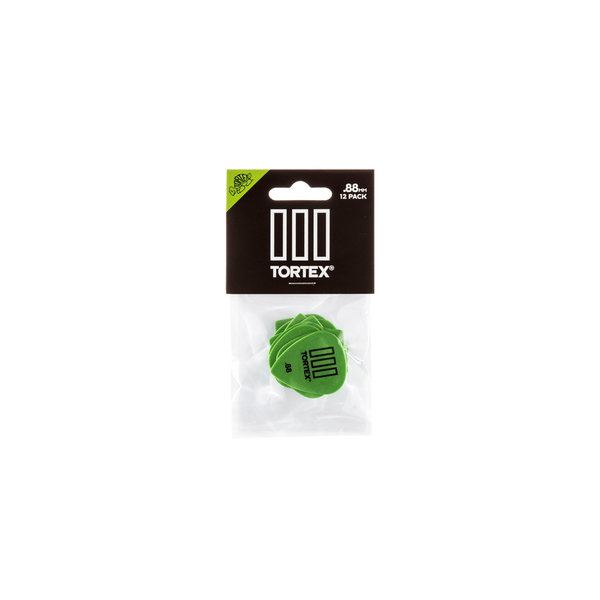 Dunlop 462P Tortex III Green .88