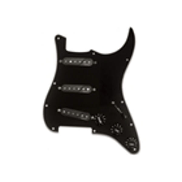 Fishman Fluence Loaded Pickguard Stratocaster 3 Single Width Black