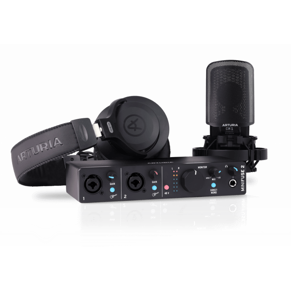 ARTURIA MiniFuse Recording Pack Black