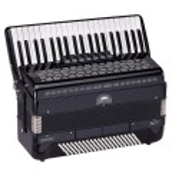SOUNDSATION Fisarmonica 120 bassi 3/5 nera. Modello VOCE IV A41120-BK