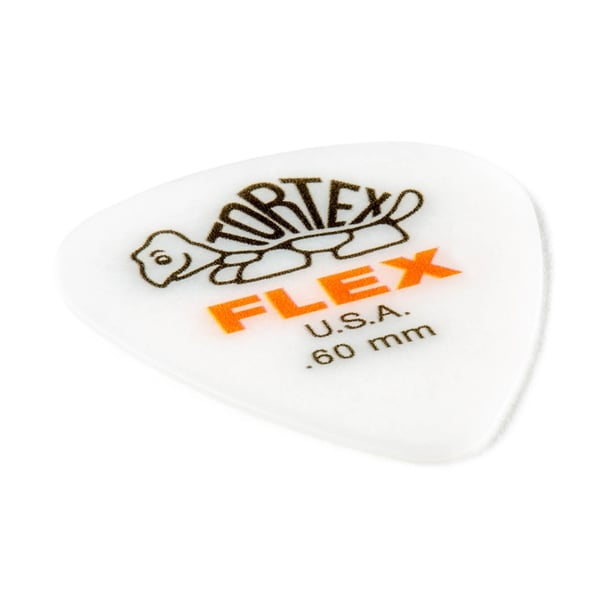 Dunlop 428R.60 Tortex Flex Standard .60 mm Bag/72