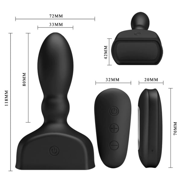 PRETTY LOVE MR PLAY PLUG ANAL HINCHABLE 12.1 CM