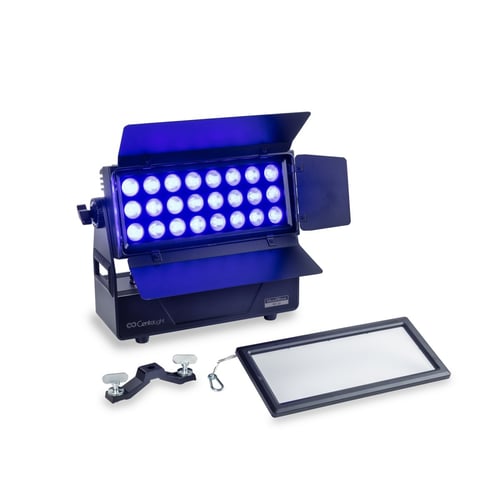 CENTOLIGHT Proiettore waterproof Moodwave 24 pro con 24 LED da 20W RGBW