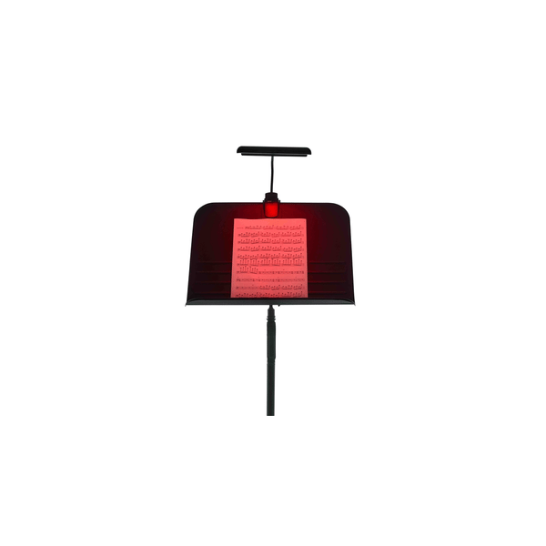 Gator Frameworks GFWMUSLEDR - Lampada LED rossa per leggii musicali