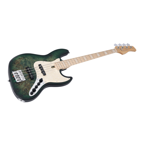 MARCUS MILLER V7 SWAMP ASH-4 REISSUE TRANS GREEN SATIN