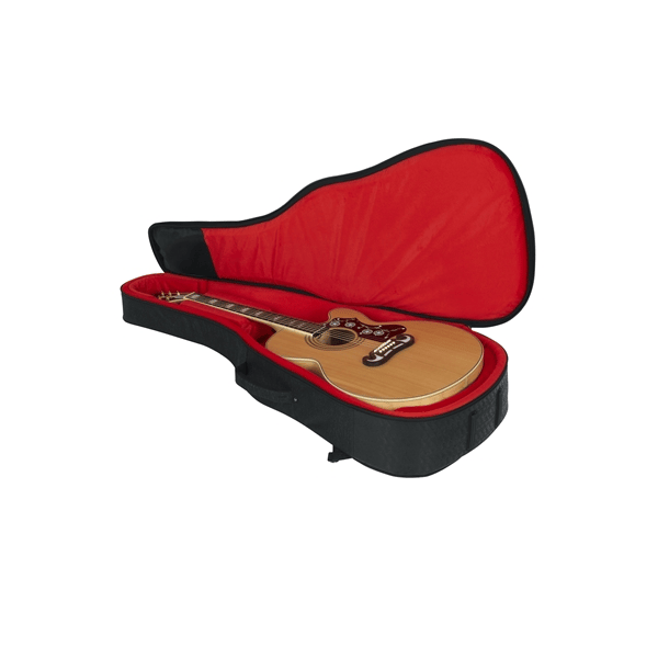 Gator Cases GT-JUMBO-BLK Borsa Transit nera Jumbo acustica