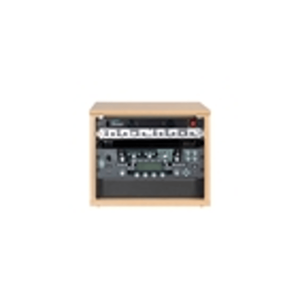 Gator Frameworks GFW-ELITERK-8U-MPL Rack 8U in legno naturale finitura opaca<br>