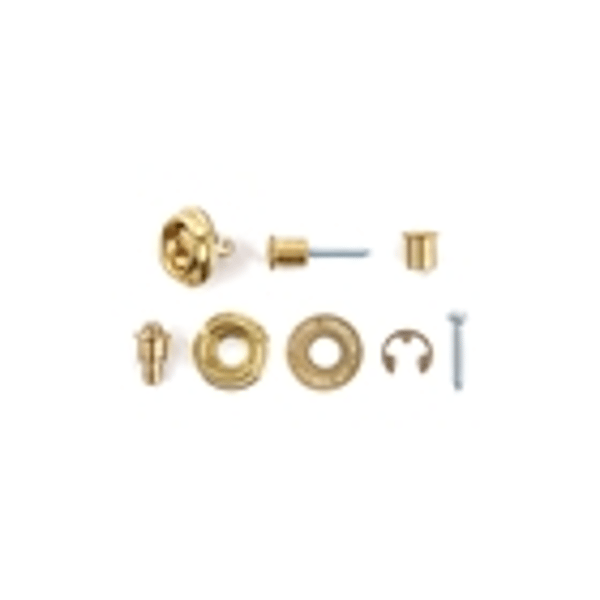 Dunlop SLS1402BR Straplok Flush Mount Strap Retainer System, Brass