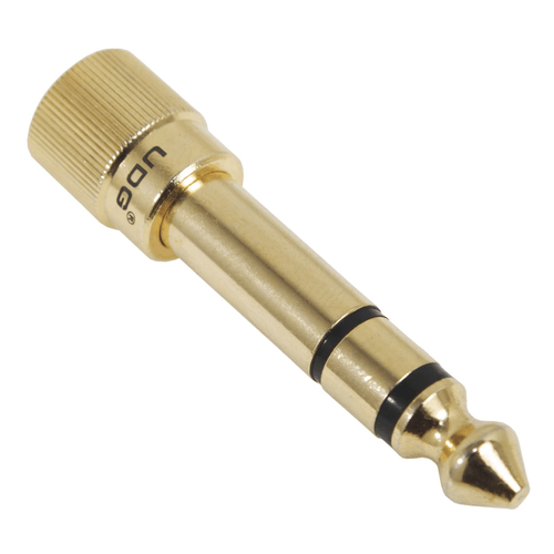 U94001 UDG ULTIMATE HEADPHONE JACK ADAPTER SCREW 3.5MM (1/8”) TO 6.35MM (1/4”)