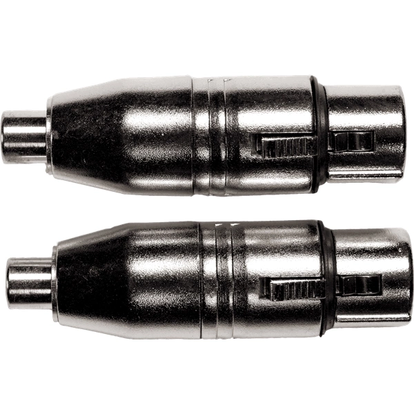 Yellow Cable AD20 Adattatore RCA Femmina/XLR Femmina 2 Pcs