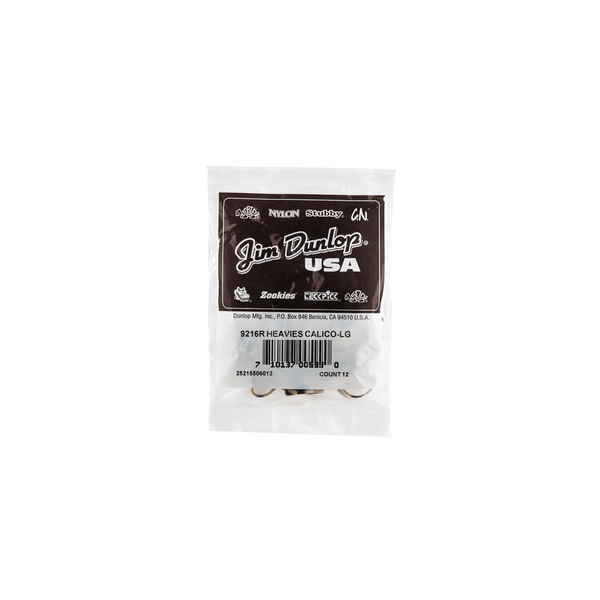 Dunlop 9216R CALICO LARGE - BAG 12 PLETTRI