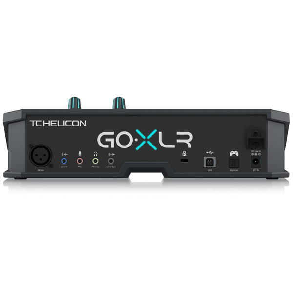 TC HELICON GO-XLR MIXER PORTATILE 4 PAD CANALI PLAY BROADCAST STREAM ONLINE