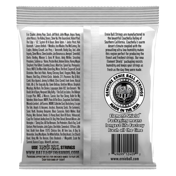 Ernie Ball 2409 Ernesto Palla Black & Gold Ball End