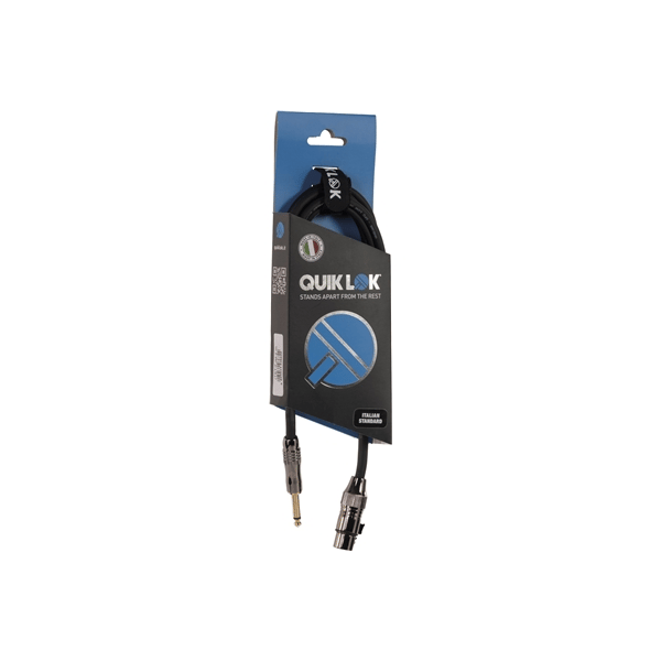 Quik Lok ITST/FJM-3 XLR Femmina/Jack Mono