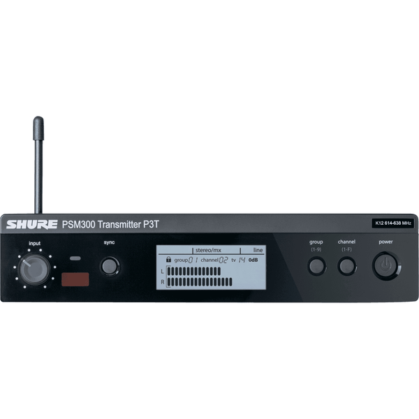Shure P3TE Trasmettitore 1/2 unità rack PSM300. (L19)