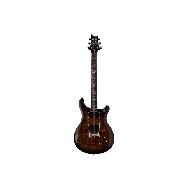 PRS SE Custom 22 Semi-Hollow Violin Top Black Gold Burst 2023
