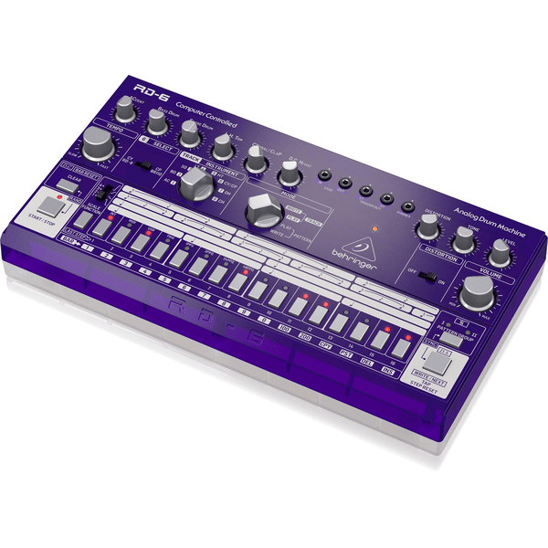 BEHRINGER RD-6 GP RHYTHM DESIGNER PURPLE DRUM MACHINE VIOLA