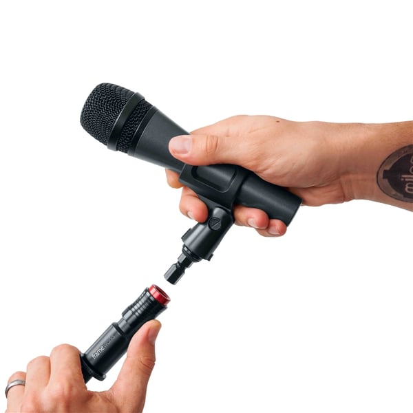 Gator Frameworks GFW-MIC-QRTOP3PK - Set di 3 adattatori con sgancio rapido per microfono
