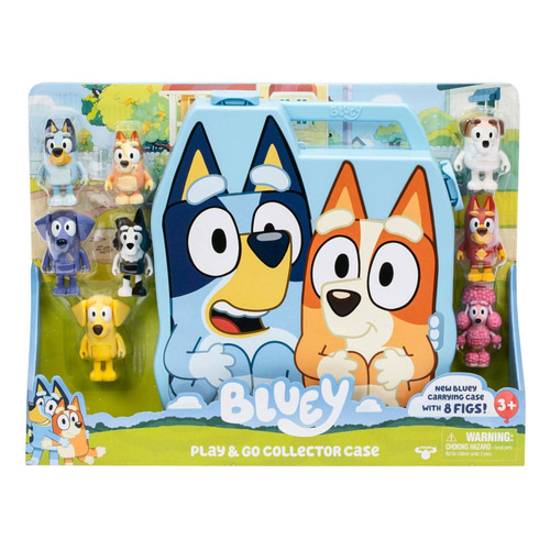 Bluey playset Ultimate Play &amp; Go Collector Case