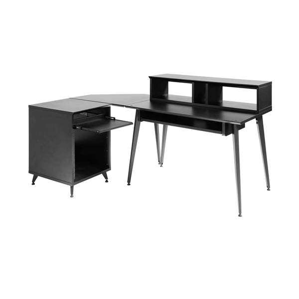 Gator Frameworks GFW-ELITEDESK-BLK Scrivania workstation Elite per studi e creator<br>
