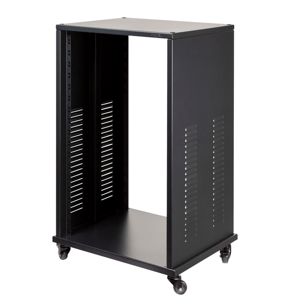 PROEL STAGE Supporto rack professionale da 19" ad 18U, con struttura in acciaio.
