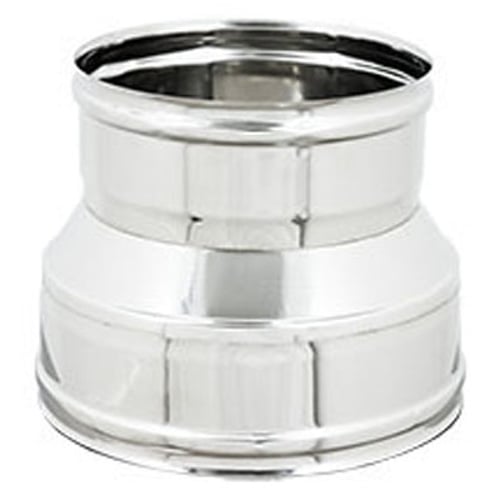 Manicotto ridotto ff per canne fumarie inox