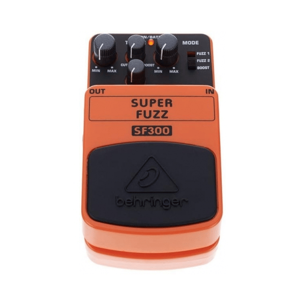 BEHRINGER SF300 SUPER FUZZ EFFETTO TONI ANNI 60-70 A PEDALE PER CHITARRA E BASSO