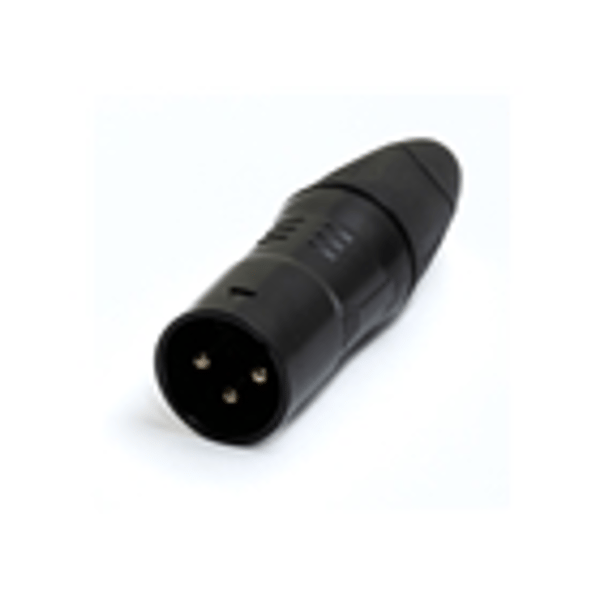 Quik Lok J/XLR-M-B XLR Maschio Black serie JUST