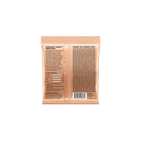 Ernie Ball 2224 Nickel Wound Turbo Slinky 9,5-46. Modello P02224
