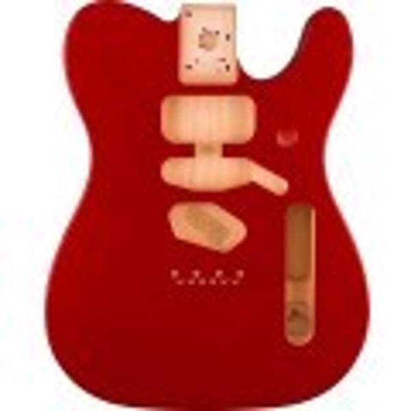FENDER Corpo Deluxe Series Telecaster® SSH in ontano, Candy Apple Red