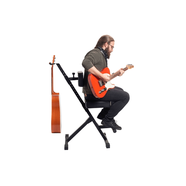 Gator Frameworks GFW-GTR-SEATDLX Sgabello Deluxe per chitarra&lt;br&gt;