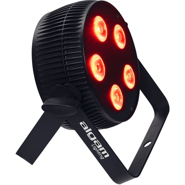 Algam Lighting SLIMPAR-510-HEX Proiettore Par LED 5 x 10W RGBWAU