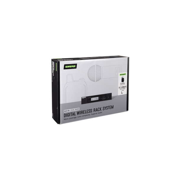Shure GLXD14R+ con Beta 98 Sistema Wireless