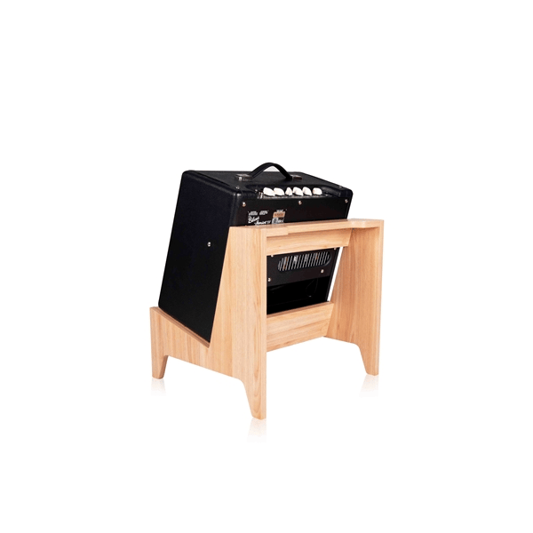 Gator Frameworks GFW-ELITEGTRAMPSM-MPL Stand per amplificatore combo Small in finitura Natural Maple Matte<br>