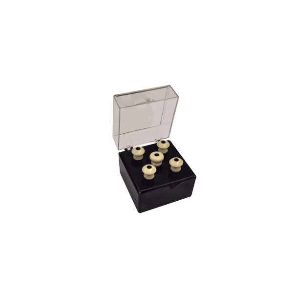 Martin & Co. 18APPBI Set Pin, White, Inlay Black, Basso