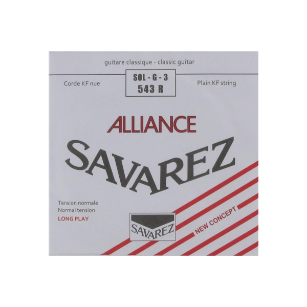 Savarez 543R Corda singola SOL-G-3 Chitarra Classica