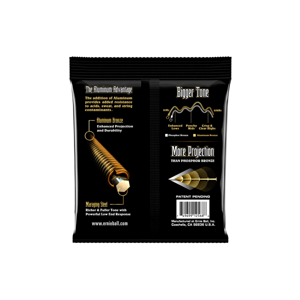 Ernie Ball 2568 Aluminum Bronze Light 11-52