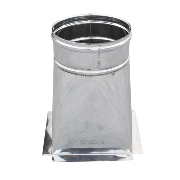 TRAMOGGE ACCIAIO INOX. Misura Base 250 x Diam. 250